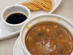 牛肉胡辣汤配老郑州馓子-阿庄新豫菜(航海东路店)