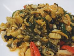 尖椒豆豉炒水律菜-美极鲜食坊(宝安南路店)