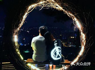 南山壹华里俯瞰主城夜景