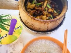 -长城砂煲田鸡粥