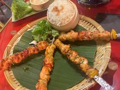 老挝烤鸡肉配糯米饭-CYCLO(158坊店)