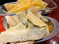 炸鱼皮-沙胆彪炭炉牛杂煲(上海日月光广场店)