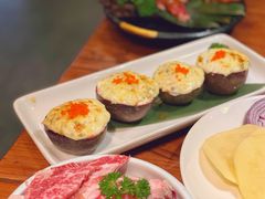 百香果焗大虾-九田家黑牛烤肉料理(新辰里亚运村店)