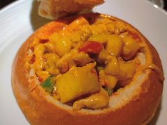 咖喱面包鸡-绿茶餐厅(华联万柳店)