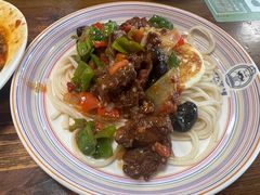 -歹歹的加个面过油肉拌面