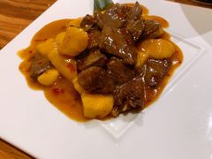 和牛炒芒果-樱都居酒屋·烧肉