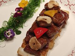 葱爆雪花和牛-海派悦庭·海胆烧麦·新融合菜(凯德广场店)