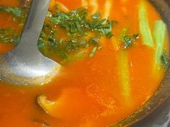 番茄牛肉剪刀面-九毛九西北菜(大东海店)