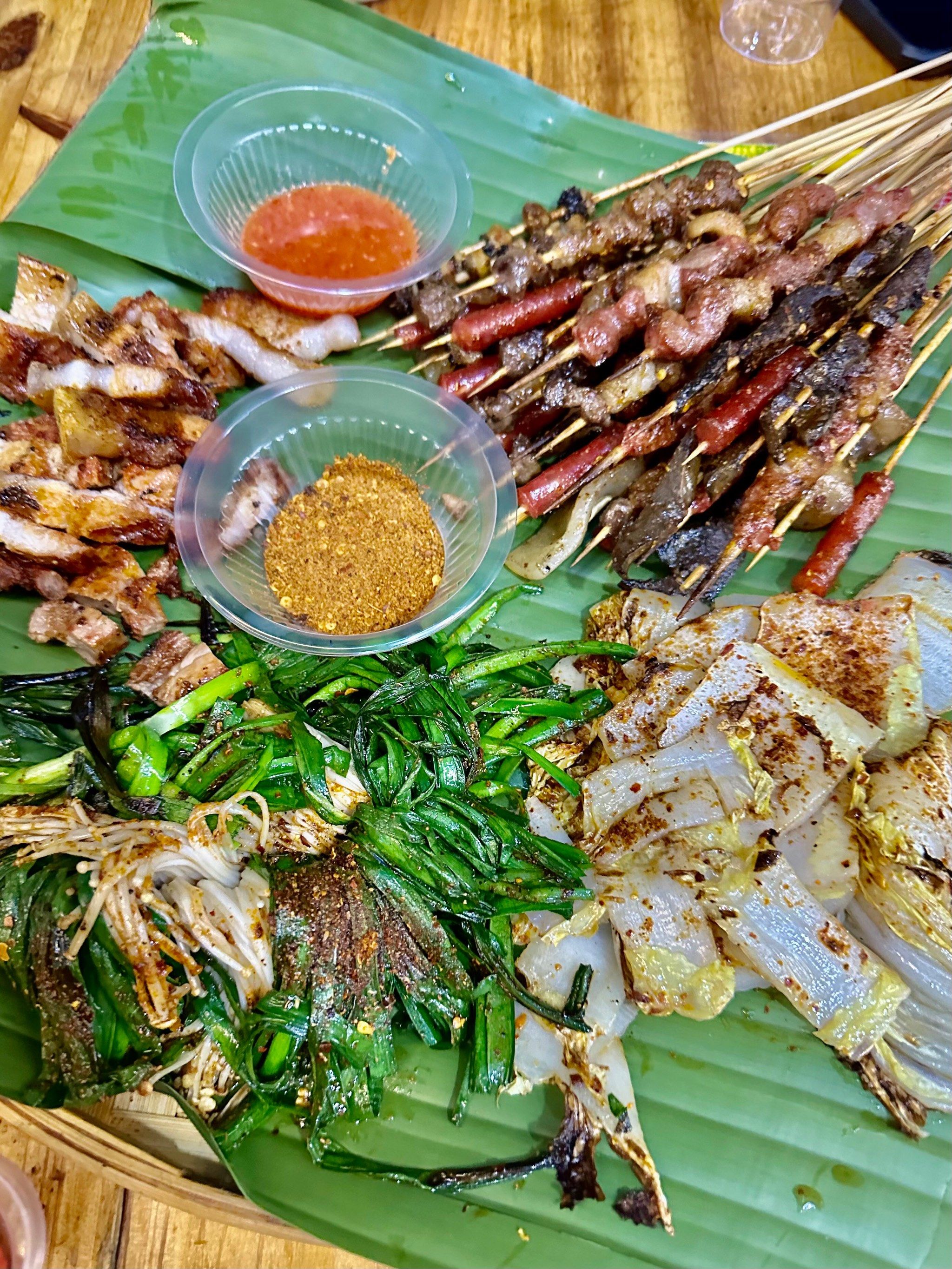 在西双版纳连吃五六次都不够的烧烤🍖