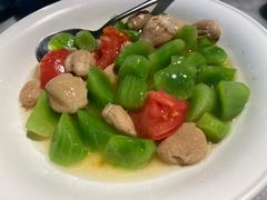 竹荪蛋烩青笋-懒人盐府人家(航天桥店)