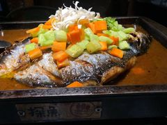 酱香烤鱼-探鱼·鲜青椒爽麻烤鱼(银泰城店)