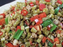 酸豆角肉沫饭-湘山湘水(王家梁店)