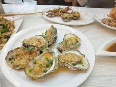 蒜蓉烤扇贝-覃记海鲜美食餐厅