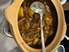 牛腩土豆砂锅煲-福巷湘食小馆·猛火现炒(上海首店)