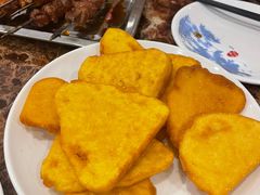 炸窝头-玫瑰红烤羊排(北新桥三条店)