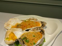 蒜香烤鲜蚝-开海·红岛海鲜虾水饺(石老人店)