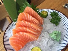 三文鱼刺身-林妈妈村·日式料理(宝山万达店)