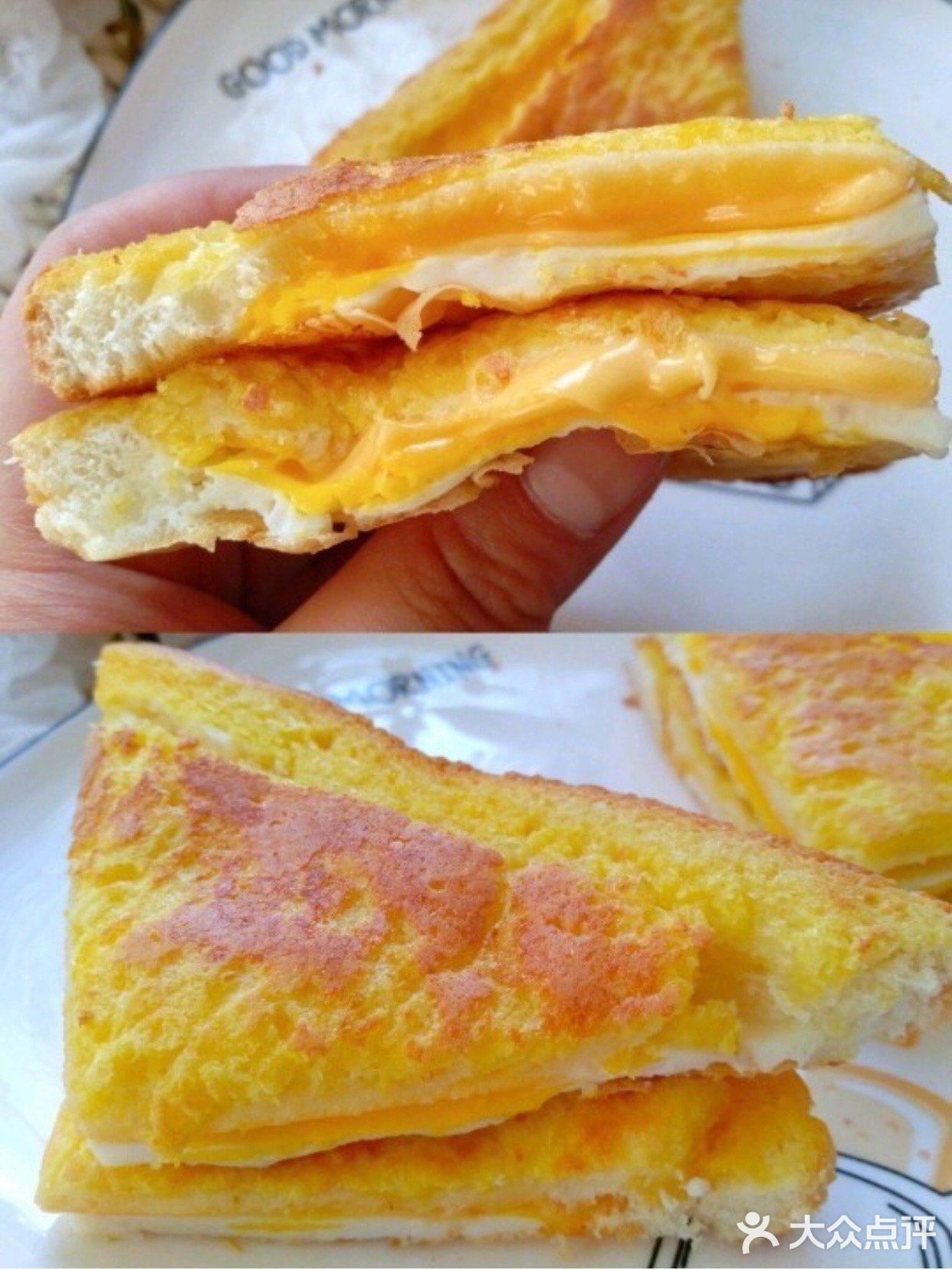 超好吃的爆浆芝士鸡蛋西多士❗️❗️