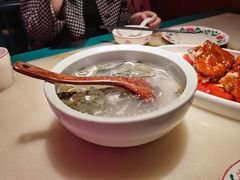 莼菜银鱼羹-探花·意境江南菜·唐伯虎文化体验店·松鼠桂鱼(观前店)