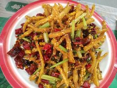 干煸藕丝-小民大排档(马场角横路店)