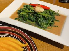 秘制虾酱炒空心菜-帕蓝·暹罗料理(曲阳店)
