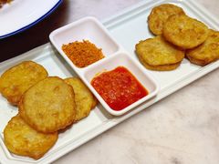 干炸藕盒-小吊梨汤·北京菜·烤鸭(鸟巢店)