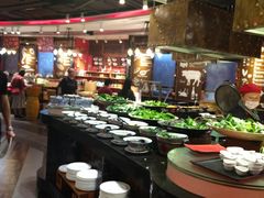 自助取餐区-四海一家自助餐(益田假日广场店)
