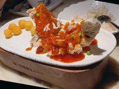 松鼠桂鱼-吴越荣记苏州菜·松鼠桂鱼 100% 活鱼现做(月光码头店)