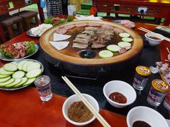 -老姐石板烧烤+铜炭火锅(总店)
