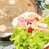 鲜掉眉毛❗️姐妹带我吃的这家薄如纸的斑鱼火锅真🉑