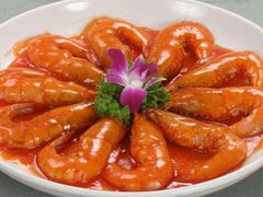 油焖大虾-村东第一家私房菜馆(古北水镇店)
