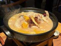 韩式普洱糯米参鸡汤-BELLOCO倍乐(静安店)