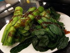 白灼蚝油碧绿鲜菜心-丽的面家(多宝路店)