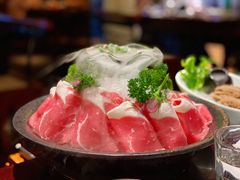 玫瑰雪花牛舌-捞王锅物料理(上海世茂广场店)