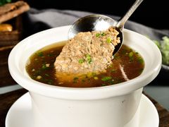 儿童肉饼汤-山里俏·地标皖南菜·屯溪臭鳜鱼(北城万达店)