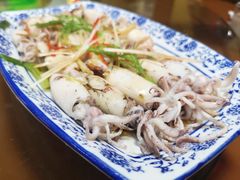 葱油鱿鱼-杨南饭店·二十五年闽菜馆(凤湖新城一店)