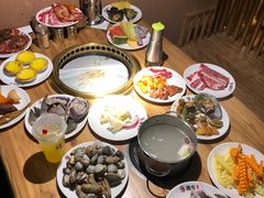 -韩京炭火烤肉自助料理(柯桥万达店)