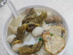 正宗潮州五彩魚蛋粉（大）-明兴正宗潮州五彩鱼蛋粉面(中山六路店)