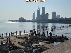-栈桥海水浴场