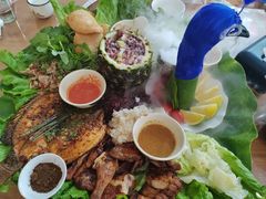 -沐毫傣泐云南菜孔雀宴•手抓饭傣味烧烤(曼听公园店)