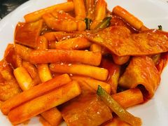 鱼饼炒年糕-桃园中华料理炸酱面(燕儿岛路店)
