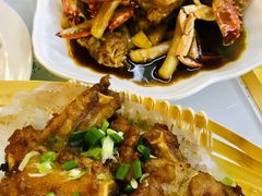 梭子蟹炒年糕-壹笑茶庄