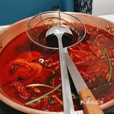 今天火锅吃撑了,超满足