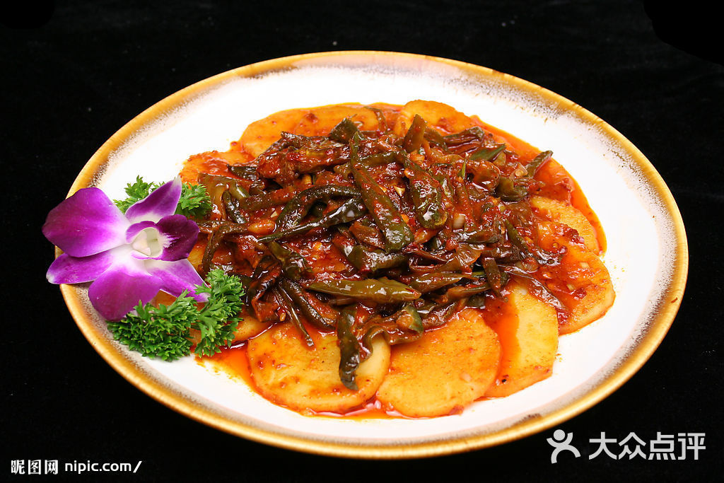 干辣椒土豆片