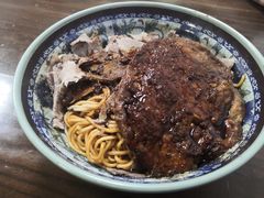 白切牛肉拌面荷包蛋-旺泉餐饮店·清真牛肉面馆