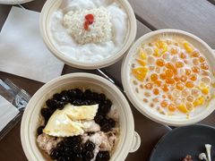 焦糖乌龙奶茶冰-堂屋糖水店(愚园店)