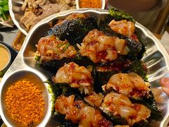 -草家酱蟹炭火烤肉店(珲春南路一店)