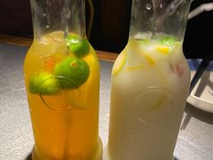 柠檬冰桔茶-探鱼·鲜青椒爽麻烤鱼(增城东汇城店)