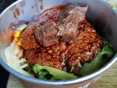 牛肉麻酱凉皮-清真盛志望麻酱酿皮·非遗老字号