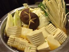 豆腐蔬菜火锅-気楽亭和食料理(气乐亭大世界本店)